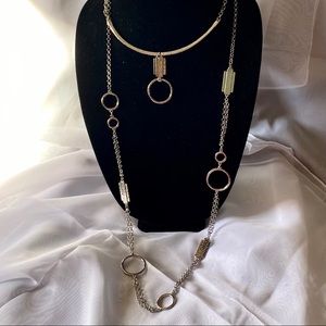🌱 CHICO'S awesome Statement Silver necklace 💎